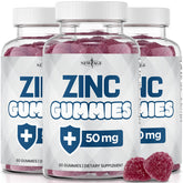 NEW AGE Zinc Gummies front view, 60 count packaging