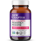New Chapter Daily Dual Biotic Probiotic Capsules front view