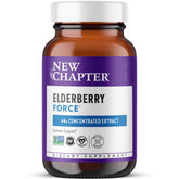 New Chapter Elderberry Force 64x concentrated supplement front view