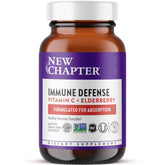 New Chapter Vitamin C + Elderberry supplement front view