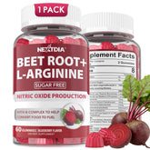 Nextdia Beetroot Gummies front view with packaging