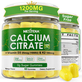 Nextdia Calcium Citrate Gummies 1200mg front view