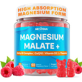 Nextdia Magnesium Gummies 400mg front view with raspberry flavour