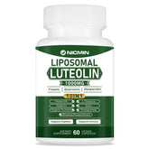 NICMIN Liposomal Luteolin Supplement 1000mg front view