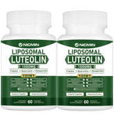 NICMIN Luteolin Supplement 70g front view with packaging