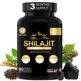 NICMIN Shilajit Supplement 10 in 1 Capsules front view