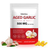NIFEISHI Aged Garlic Supplement 300 Softgels front view