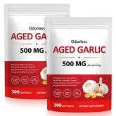 NIFEISHI Aged Garlic Supplement 300 softgels front view