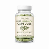 NIVELLE Moringa Capsules front view with packaging