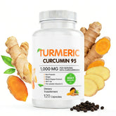 NIVELLE Turmeric Supplement 1000mg front view with packaging