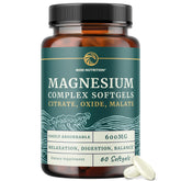 Nobi Nutrition Magnesium Softgels 300mg front view