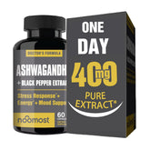 NooMost Ashwagandha Capsules 2700mg front view