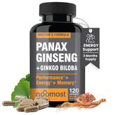 NooMost Ginseng Capsules front view with packaging