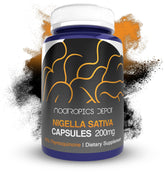 Nootropics Depot Black Seed Oil Capsules 5% Standardised front view