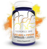 Nootropics Depot Curcumin Extract Supplement bottle front view