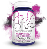 Nootropics Depot Milk Thistle Extract Capsules 60 Count front view