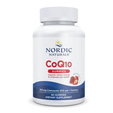 Nordic Naturals CoQ10 Gummies 100mg strawberry flavour front view