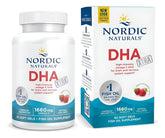 Nordic Naturals DHA Xtra Omega-3 DHA 1000mg soft gel capsules front view