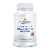 Nordic Naturals Melatonin Gummies raspberry flavour front view