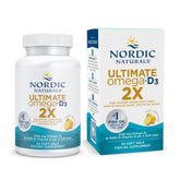 Nordic Naturals Ultimate Omega 2X soft gels front view