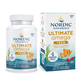 Nordic Naturals Ultimate Omega 2x Teen soft gel capsules front view