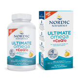 Nordic Naturals Ultimate Omega + CoQ10 capsule bottle front view