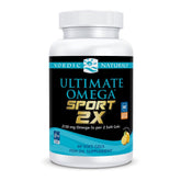Nordic Naturals Ultimate Omega Sport 2X 132g fish oil capsules front view