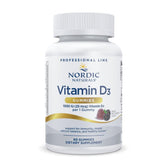 Nordic Naturals Vitamin D3 Gummies 1000 IU Wild Berry front view