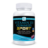 Nordic Naturals Vitamin D3 Gummies 60 Wild Berry Flavour front view