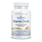 Nordic Naturals Vitamin D3 + K2 soft gels front view