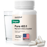 Nourished Natural Health D-Chiro and Inositol Supplement front view