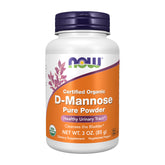 NOW Foods D-Mannose Powder 120g front view