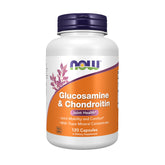 NOW Foods Glucosamine & Chondroitin 18g front view