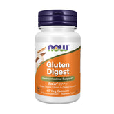 NOW Foods Gluten daily Multi-Enzymes 41g front view