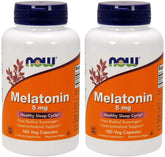 Now Foods High Potency Melatonin 180 capsules front view