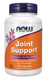 NOW Foods Joint Support with Glucosamine 125g front view
