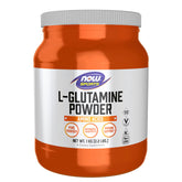 NOW Foods L-Glutamine Powder 1001g front view