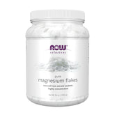 NOW Foods Magnesium Flakes 1531g front view with packaging