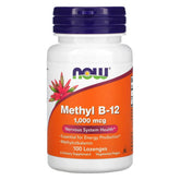NOW Foods Methyl B-12 1000mcg lozenges front view