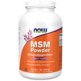 NOW Foods MSM Powder 522g front view
