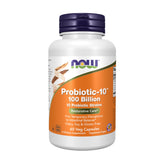 NOW Foods Probiotic-10 100 Billion CFU 60g front view