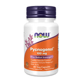 NOW Foods Pycnogenol 100 mg supplement front view