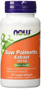 NOW Foods Saw Palmetto 90g front view