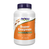 NOW Foods Super Enzymes 95g front view of packaging