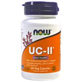 NOW Foods UC-II Collagen 60 VegiCaps front view