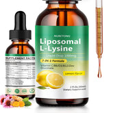 Nubetong L-Lysine Liquid Drops 1000mg bottle front view