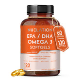 NUELATION Omega-3 Fish Oil Softgels 2000mg front view