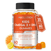 NUELATION Omega-3 Gummies for Kids front view packaging