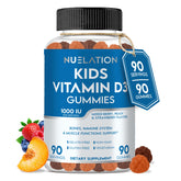 NUELATION Vitamin D3 Gummies for Kids front view packaging