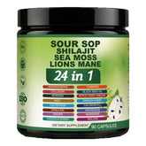 Nukupuns 24-in-1 Vitamin & Mineral Supplement Capsules front view